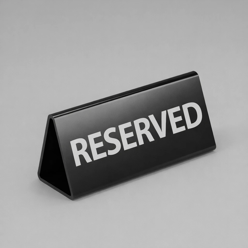 استند RESERVED - رزرو