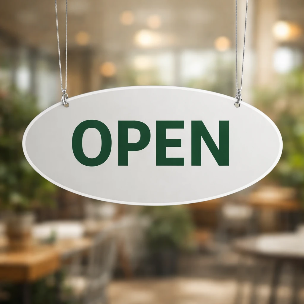 تابلو CLOSE/OPEN