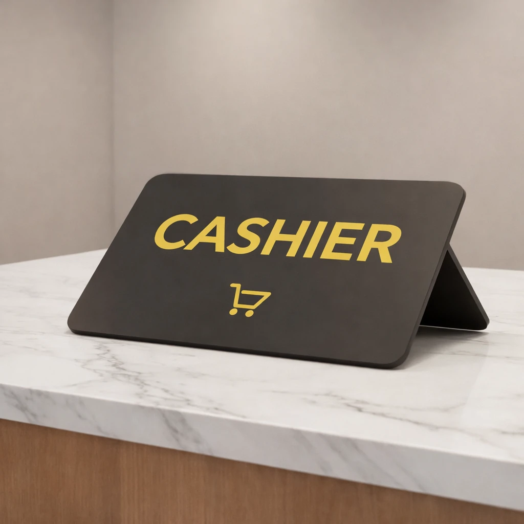 تابلو CASHIER - صندوق