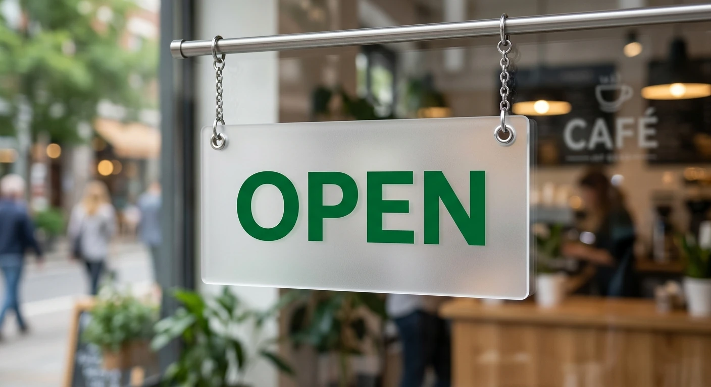 تابلو CLOSE/OPEN