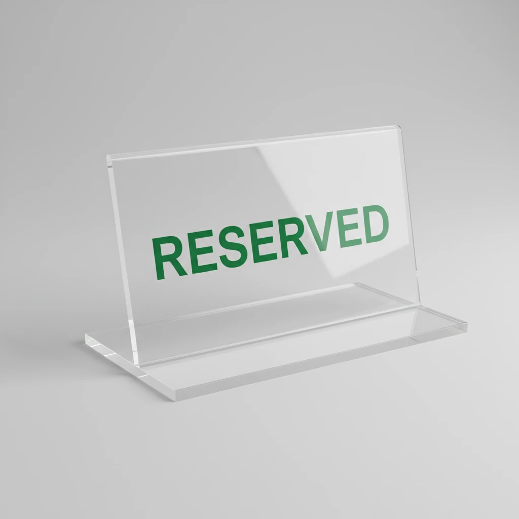 استند RESERVED - رزرو
