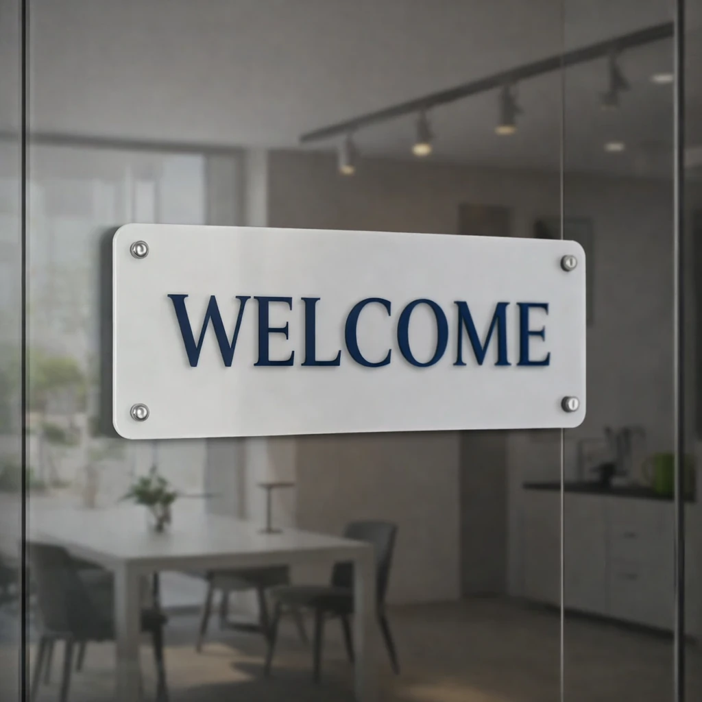تابلو WELCOME - ولکام