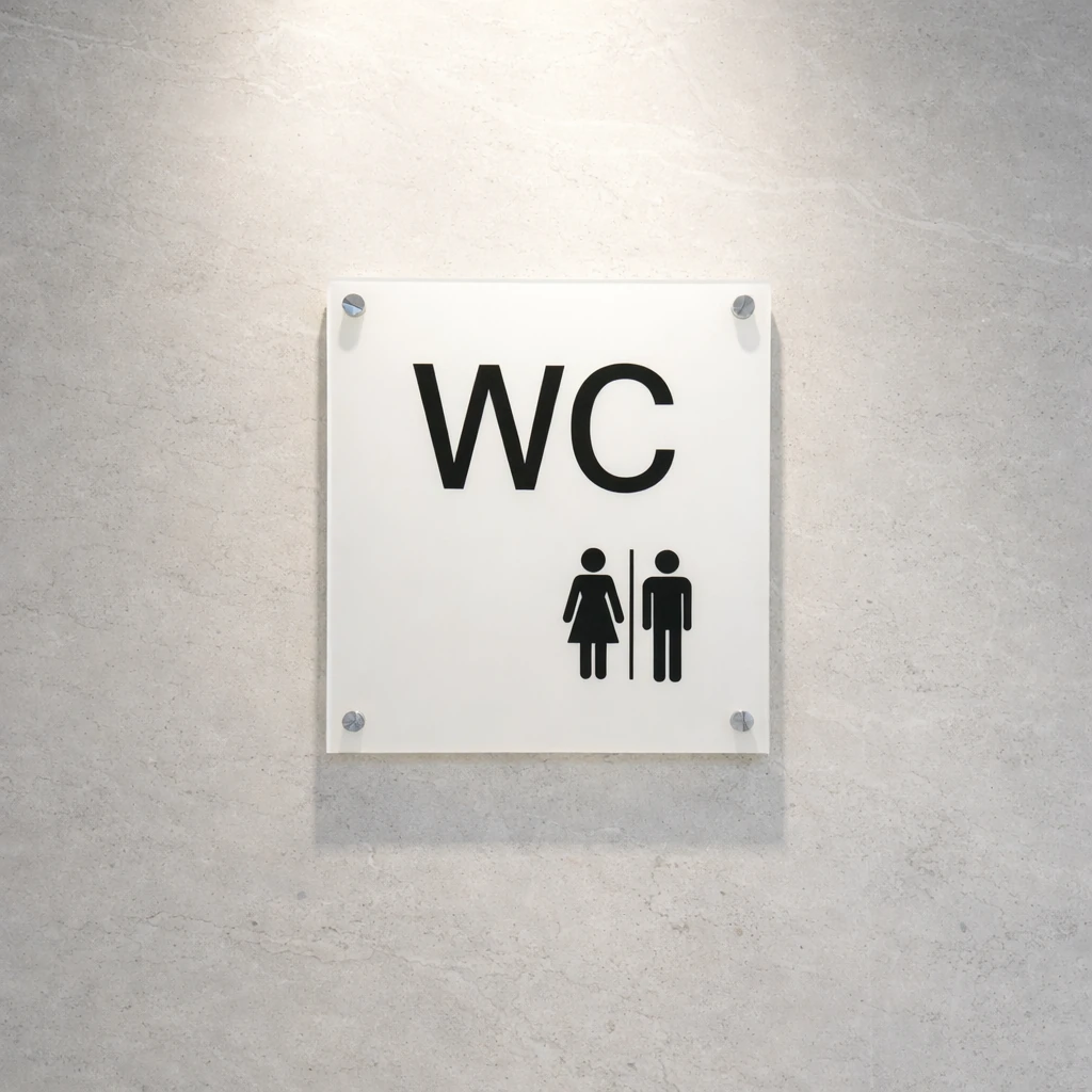 تابلو WC